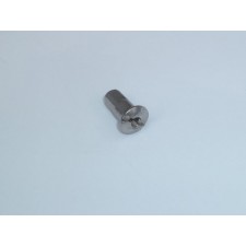 WHEEL - M4 - 16MM - NUT ONE PIECE (NICKEL) - DISMANTLED FROM NEW WHEEL 